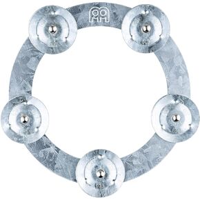 Meinl Cymbals Super Flex Hihat Tambourine Effect with 10 Pairs of Stainless Steel Jingles — NOT Made in China — Flexible Thin Frame, 2-Year Warranty (SFHHT)