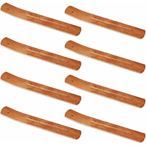 8pcs Incense Holder for Sticks, 9.49 Inch Length Incense Sticks Burner Ash Catcher Wooden Incense Stick Organizer Spa Relaxation Supply for Yoga Gift, 0.08 Inch Diameter Hole