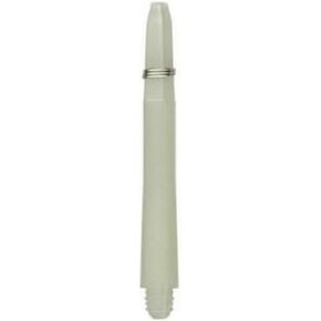 US Darts White Nylon Plus (Tite Grip) Dart Shafts with Stem Rings- 3 Sets (9 shafts), 2BA Inbetween (Midi) Length