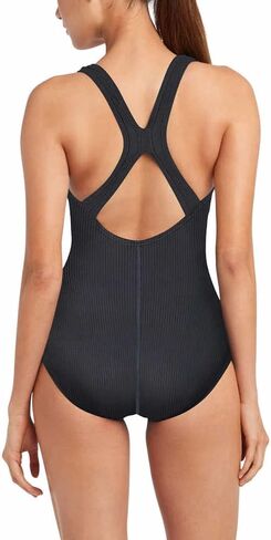بدلة سباحة نسائية من Speedo Ultraback قطعة واحدة (Speedo Black Rib، مقاس XX-Large) in Saudi Arabia