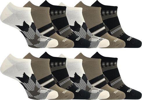 Sperry Men's Repreve Comfort Sneaker Low Cut Socks-3 Pair Pack-Heel Toe Cushion and Moisture Wicking in Saudi Arabia