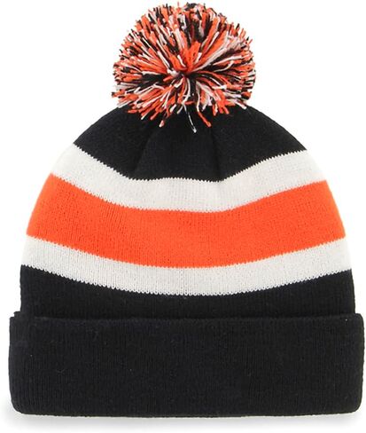 47 MLB Unisex-Adult Primary Logo Breakaway Team Color Primary Logo Cuffed Knit Beanie Hat Cold Weather Hat, One Size in Saudi Arabia