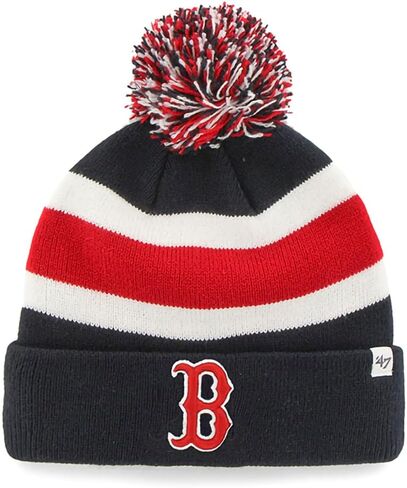 47 MLB Unisex-Adult Primary Logo Breakaway Team Color Primary Logo Cuffed Knit Beanie Hat Cold Weather Hat, One Size in Saudi Arabia