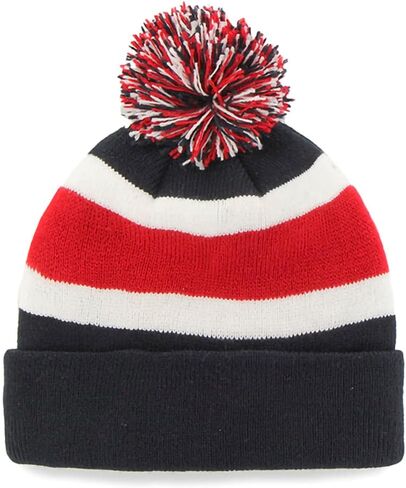 47 MLB Unisex-Adult Primary Logo Breakaway Team Color Primary Logo Cuffed Knit Beanie Hat Cold Weather Hat, One Size in Saudi Arabia