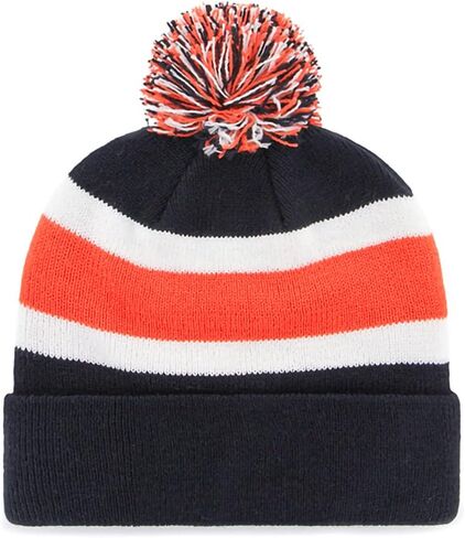 47 MLB Unisex-Adult Primary Logo Breakaway Team Color Primary Logo Cuffed Knit Beanie Hat Cold Weather Hat, One Size in Saudi Arabia