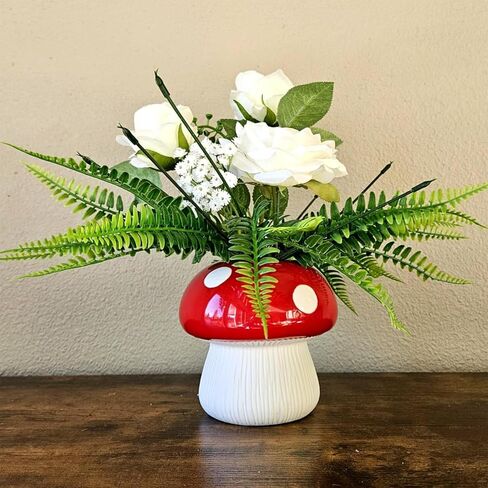 مزهرية سيراميك بسيطة على طراز Wabi-sabi ديكور منزلي زخرفة سيراميك عتيقة مناسبة للزهور المجففة والنباتات المائية in Kuwait