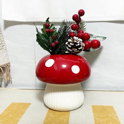 مزهرية سيراميك بسيطة على طراز Wabi-sabi ديكور منزلي زخرفة سيراميك عتيقة مناسبة للزهور المجففة والنباتات المائية in Kuwait