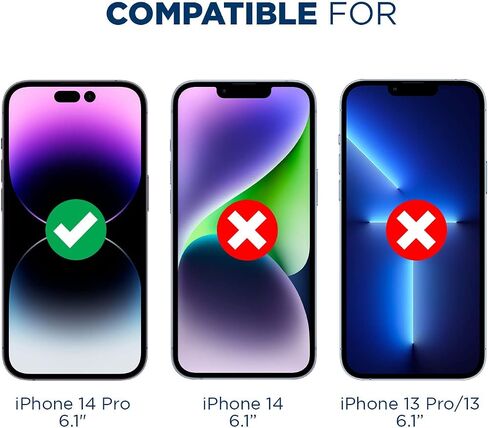 Tech Armor Screen Protector for iPhone 15 Pro 6.1 inch - HD Clear Film, Ultimate Display Protection, Crystal Clear Clarity, Easy Installation, Premium Quality, 4 Pack in Saudi Arabia