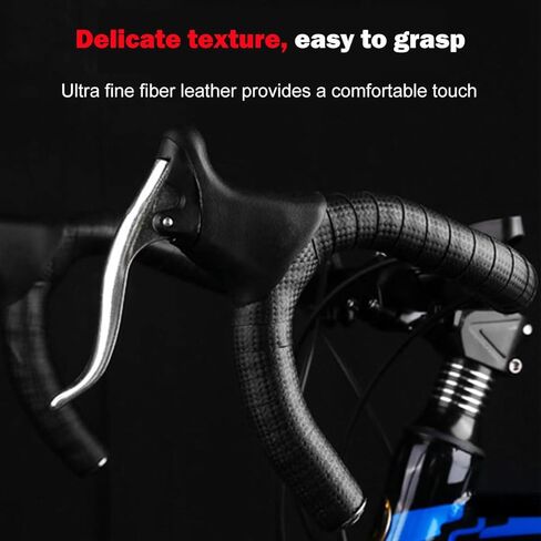 2 لفات شريط المقود الشريط لدراجة الطريق شريط شريط أسود هلام حماية خففت اللياقة البدنية شريط قبضة لشريط سحب ما يصل شريط لحام in Kuwait