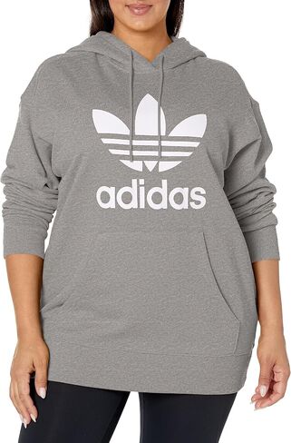 adidas Originals Women's Plus Size Trefoil Hoodie in Saudi Arabia