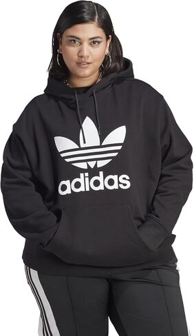 adidas Originals Women's Plus Size Trefoil Hoodie in Saudi Arabia