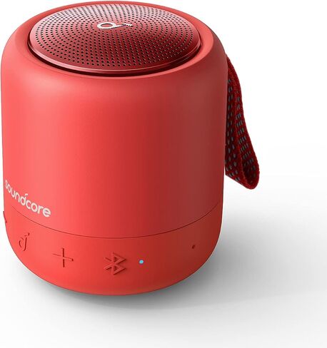 مكبر صوت بلوتوث Soundcore Anker Mini 3، وتقنية BassUp وPartyCast، ومنفذ USB-C، ومقاوم للماء IPX7، ومعادل صوت قابل للتخصيص (متجدد) in Saudi Arabia