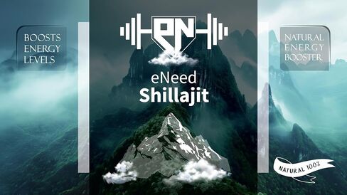 eNeed Pure Himalayan Shilajit Resin - 100% Natural Energy & Vitality Booster - Rich in Fulvic Acid & 85+ Minerals - Lab Tested for Purity - (30 Grams) in Saudi Arabia