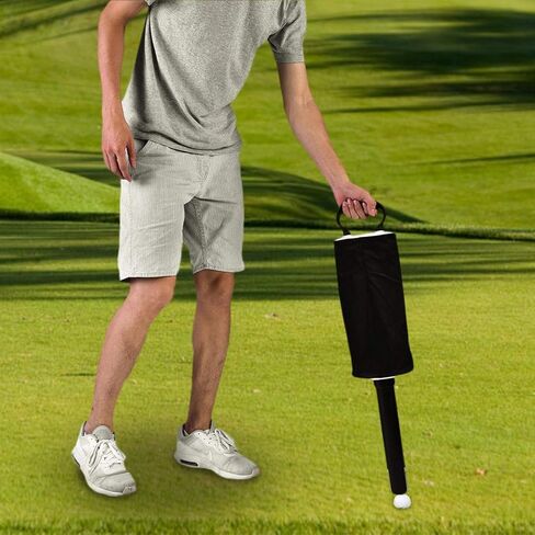 Golf Picker, Nylon Plastic Golf Ball Picker Golf Ball Bag Shag Retrieving Ball Portable Huge Capacity in Saudi Arabia