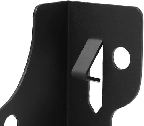 16 Pcs 2x8 Joist Hanger, Black Powder-Coated Joist Hangers, Rafter Brackets for Floor Deck and Ceiling Joists in Saudi Arabia