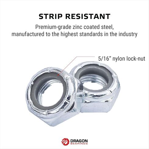 Fireball Dragon 48pcs Spacer, Washer, and Axle Nut (Speed Kit 3 Pack) for Skateboard and Longboard Performance in Saudi Arabia
