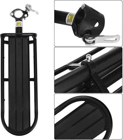 دراجة البضائع الرف سبائك الألومنيوم دراجة المقعد الخلفي حامل الحقائب الطريق الجبلية دراجة جبل 22lbs قدرة الإفراج السريع in Kuwait