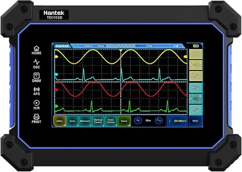 Hantek TO1112C Touch Screen Digital Oscilloscope 2 Channels 110Mhz Hanheld Tablet Digital Oscilloscope +Multimeter in Kuwait