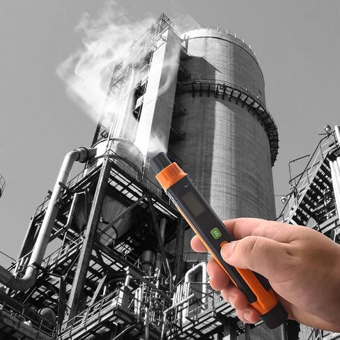 Natural Gas Leak Detector, Portable Gas Sniffer with Audible & Visual Alarm, for Combustible Gas Like Methane, Propane -50A in Saudi Arabia
