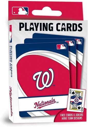MasterPieces MLB Washington Nationals Playing Cards in Saudi Arabia