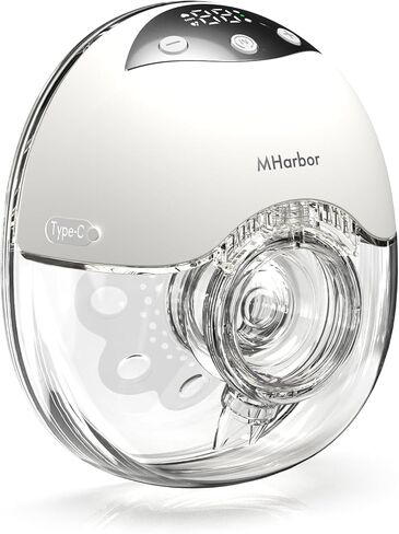 Wearable Breast Pump Milk Collector Cup Accessories, 9mm 21mm 24mm Adaptation MHarbor MY-375 Wearable Breast Pump,Include Silicone Diaphragm & Milk Collector in Saudi Arabia