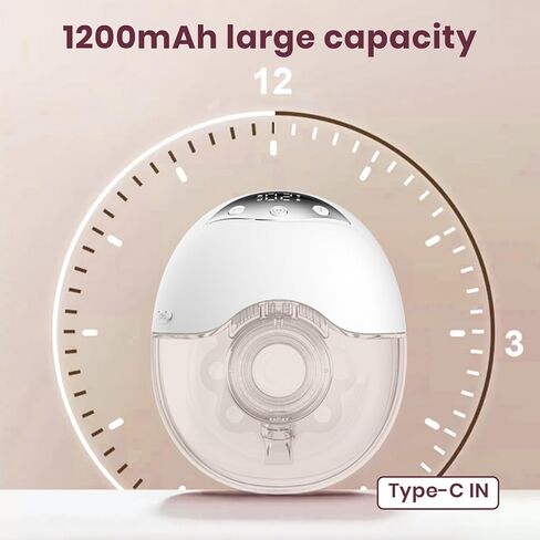 Wearable Breast Pump Milk Collector Cup Accessories, 9mm 21mm 24mm Adaptation MHarbor MY-375 Wearable Breast Pump,Include Silicone Diaphragm & Milk Collector in Saudi Arabia
