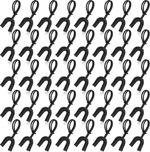 50 Pcs Strapped Mouth Guard No Boil Mouthguard Soft Sports Mouthguard with Strap Mouth Protector for Boxing Basketball Hockey Lacrosse Wrestling Taekwondo Jujitsu Rugby(White,Adults) in Kuwait