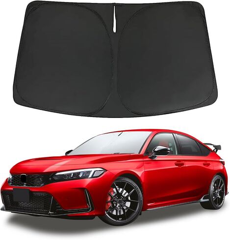 Front Windshield Sun Shade for Accord Sedan 2018 2019 2020 2021 2022 2023 Window Sunshade Sun Visor Cover Foldable Sunshade Protector 2023 Upgrade 004 in Saudi Arabia