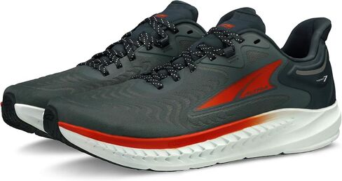 ALTRA Men's Torin 7 Road Running Shoe, Gray/Red, 10 Wide in Saudi Arabia