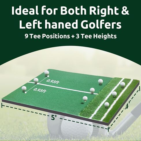 Golf Hitting Mat-Golf Mat-Golf Mats Practice Outdoor Indoor-Golf Practice Mat-Golf Precision Pro Swing Mat-Golf Training Mat-Golf Turf Mat-Training Pad Aids in Saudi Arabia