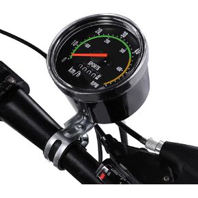Airshi Mechanical Cycling Computer, Odometer, Speedometer, Stopwatch for Bicycle, Airshi4fc6vz2ntq