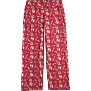 بنطال بيجامة رجالي من FOCO San Francisco 49ers Throwback Scatter Pattern، متعدد الألوان