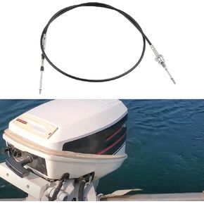 Dasbecan 5' Steering Cable Compatible With Johnson Evinrude Electric Trolling Motor Replace 432936 397451