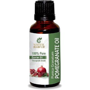Pomegranate Seed Oil 15 ML (0.51 Fl.OZ) | 100% Pure Natural Undiluted Uncut Therapeutic Grade Punica Granatum Carrier Oil