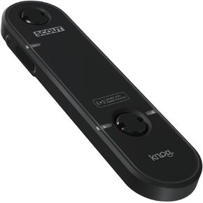 Knog Scout Bike Alarm & Finder - 85db Alarm, iOS 'Find My' Tracking - Motion-Activated Bicycle Deterrent Alarm with Loud Audio Alert & Locator