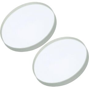 YOKIVE 2 Pcs Double Concave Lens, Clear Glass Optical Lenses | Make Telescope, Great for Photography, Optical Instruments Use (Clear, 150mm Focal Length)
