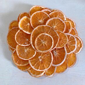 Dried Orange Slices, 4.48oz Natural Dried Orange Slices for Potpourri Simmering, Potpourri Candle Crafts, Christmas Bowl Filler Decoration - Unsatisfactory
