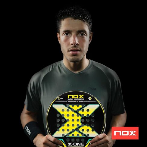 مضرب نوكس باديل X-One أصفر 23، للجنسين، للبالغين، أصفر، مضرب تنس، بالا باديل in Kuwait