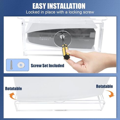 Desing Wish PS5 Hard Drive Holder Organizer for Storing Gaming Hard Drives, Acrylic Clear Holder Compatible with Playstation 5 Disc/ Digital Edition in Saudi Arabia
