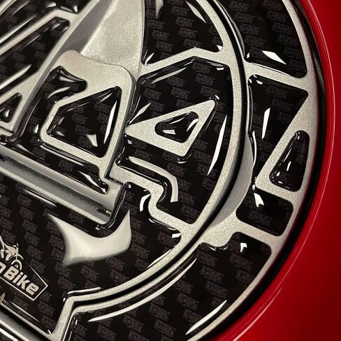 Motorcycle 3D Stickers Compatible with Ducati Panigale V4 and V4S 2018-2022. Tank Protector Protection from Impact and Scratches. Resin Sticker - Made in Italy in Saudi Arabia