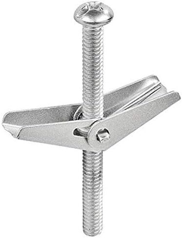 12pc Premium Bulldog Toggle Bolt Anchor for Hollow Walls Ceiling 1/8" x 2" in Saudi Arabia
