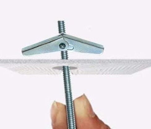12pc Premium Bulldog Toggle Bolt Anchor for Hollow Walls Ceiling 1/8" x 2" in Saudi Arabia