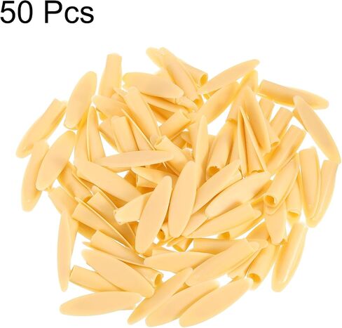 uxcell 120Pcs Plastic Pocket Hole Plugs, 9mm Slant Hole Caps for Pocket Hole Jig Wood Working Tool Accessories, White in Saudi Arabia