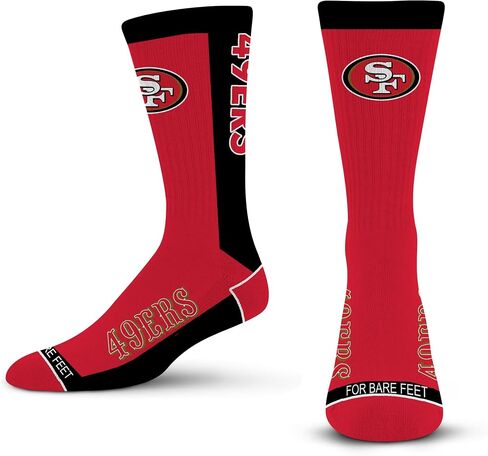 For Bare Feet - NFL MVP Classic Home & Away Crew Socks - 2 pack in Saudi Arabia