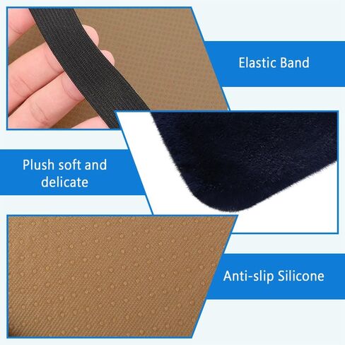 Car Center Console Protector, Car Armrest Cushion, Universal Auto Center Armrest Box Cover, Furry Armrest Seat Box Protector, Car Armrest Seat Box Cover Decor Accessories for Most Cars (Red) in Saudi Arabia