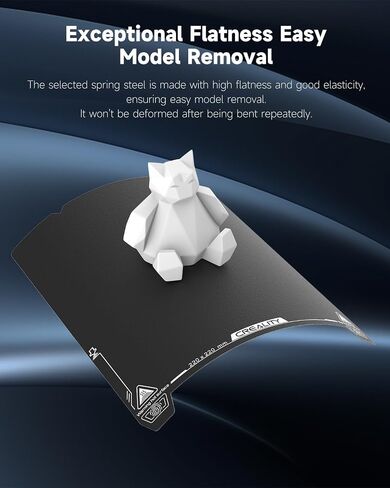 Creality Official K1 Max Build Plate, Double-Sided Glossy PET + Textured PEI Magnetic Bed Plate 315 * 310mm Flexible Removable for K1 Max, Ender 3 V3 Plus, Ender 3 S1 Plus (Without Magnetic Base) in Saudi Arabia