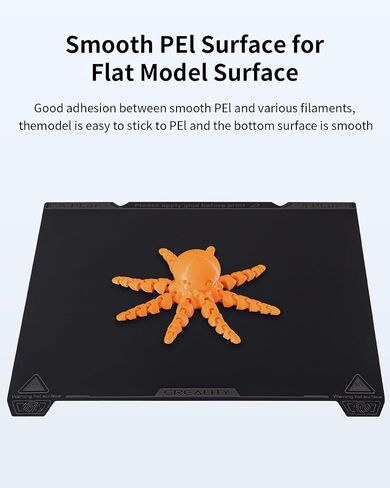 Creality Official K1 Max Build Plate, Double-Sided Glossy PET + Textured PEI Magnetic Bed Plate 315 * 310mm Flexible Removable for K1 Max, Ender 3 V3 Plus, Ender 3 S1 Plus (Without Magnetic Base) in Saudi Arabia
