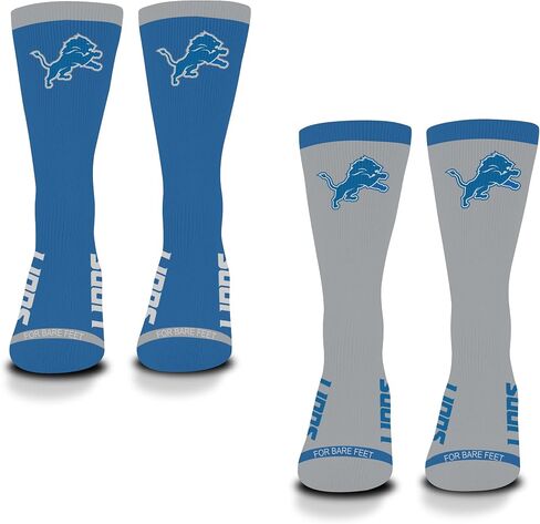 For Bare Feet - NFL MVP Classic Home & Away Crew Socks - 2 pack in Saudi Arabia
