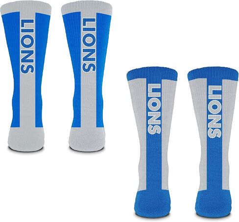 For Bare Feet - NFL MVP Classic Home & Away Crew Socks - 2 pack in Saudi Arabia