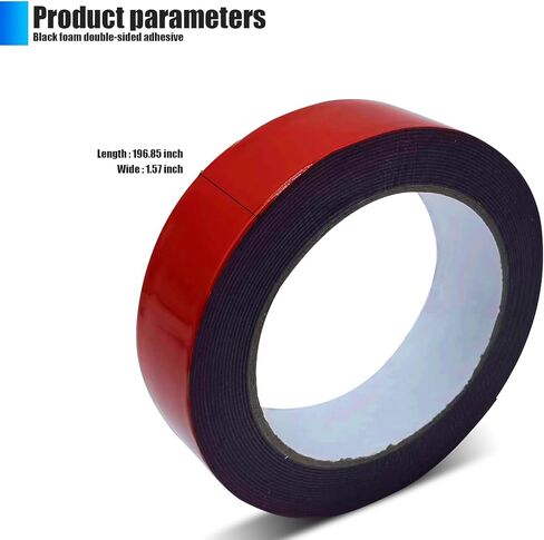 قطعة واحدة من شريط التثبيت مزدوج الجوانب، لاصق إسفنجي VHB شديد التحمل، شريط مزدوج الجوانب بجودة 3M للسيارة، ديكور المنزل، ديكور المكتب (0.79 بوصة × 16.5 قدم) in Kuwait